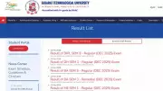 Gujarat Technological University Declares DEC 2025 Semester Exam Results