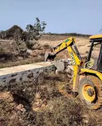 Gurgaon Forest Department Demolishes Illegal Structures in Protected Aravali Hills