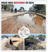 Gurgaon's 2.8km Road in Disrepair, Puts Thousands of Commuters at Daily Risk