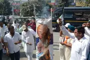Haryana Farmers Protest India-US Trade Deal, Burn Effigies of Modi and Trump