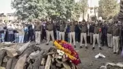 Haryana Police Inspector Cremated with State Honors After Surajkund Fair Tragedy