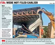 Haryana Targets Landowners in Crackdown on Illegal Factories to Combat Air Pollution