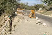 Hoshiarpur-Himachal Road via Chohal in Dire State: Potholes and Erosion Plague Vital Stretch