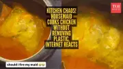 House Help's Plastic Chicken Curry Mishap Goes Viral on Social Media