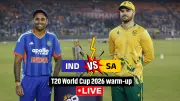 India vs South Africa T20 World Cup Warm-Up: Live Score, Updates from Navi Mumbai