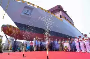 Indian Navy Launches INS Krishna, First Indigenous Cadet Training Ship