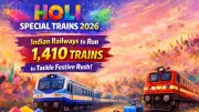 Indian Railways to Run Over 1,410 Holi Special Trains in 2026 to Manage Festive Rush