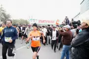 Indian Youth Congress Organizes Half Marathon in Jammu & Kashmir to Promote Drug-Free Society