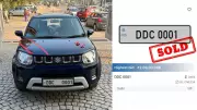 India's Most Expensive Car Number Plate Sells for Rs 2.08 Crore, Setting New Record
