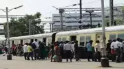 Internet Cable Fall Disrupts Chennai Suburban Train Services Near Guindy