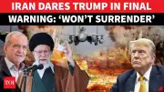 Iran's Defiant Stance: Tehran Vows 'Never To Bow' As Nuclear Standoff With US Intensifies