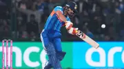 Ishan Kishan's Blitz: Smashes 28 Runs in an Over Against Namibia