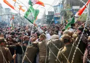 Jammu and Kashmir Police Detain Congress Workers During 'Lok Bhawan Chalo' March
