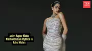 Janhvi Kapoor Masters Restrained Glam in Rahul Mishra's Ethereal Couture Gown