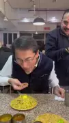 Japanese Ambassador Ono Keiichi Enjoys Biryani with Hands, Embracing Indian Culture