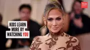 Jennifer Lopez Parenting Quote: Children Learn Through Observation, Not Lectures