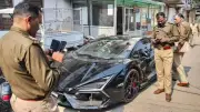 Kanpur Lamborghini Crash: Tycoon's Son Faces FIR, Cop Shunted After Accident