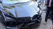 Kanpur Police Seize Lamborghini Revuelto After Crash; Investigation Underway