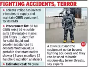 Kolkata Police Procures CBRN Gear After Fires Highlight Disaster Response Gaps