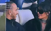 Lewis Hamilton and Kim Kardashian Confirm Romance with Super Bowl Appearance