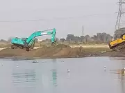 Ludhiana Villagers Force Removal of Mining Equipment in Satluj River Protest