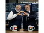 Macron Shares AI-Generated Image with PM Modi Ahead of Global AI Summit