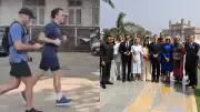 Macron's Mumbai Visit: Fitness, Tribute & Cultural Diplomacy