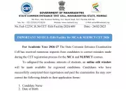 MAH CET 2026: Correction Window Opens for MCA & MHMCT Applications