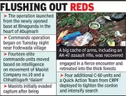 Maharashtra Forces Engage Maoists in 48-Hour Abujmarh Battle, One Rebel Killed