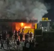Major Fire Erupts at Panipat University Cafe, Causing Widespread Student Panic
