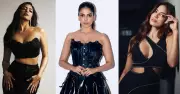 Malavika Mohanan's Black Fashion Evolution: From Leather to Latex Ensembles