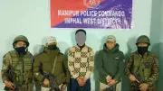 Manipur Security Forces Intensify Operations, Arrest Four Militant Cadres