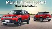 Maruti Suzuki Brezza Facelift Spotted Testing in India with Major Updates