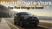 Maruti Suzuki e-Vitara Electric SUV Launch: Key Features, Battery, and Global Export Plans