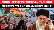 Massive Anti-Iran Protest in Munich Draws 200,000, Demanding Regime Change