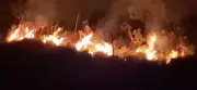 Massive Forest Fire Engulfs Charmadi Ghat in Western Ghats, Threatens Bengaluru-Mangaluru Highway