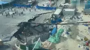 Massive Shanghai Sinkhole Exposes China's 'Tofu-Dreg' Infrastructure Crisis in Viral CCTV Footage