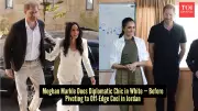 Meghan Markle's Diplomatic Fashion in Jordan: From Power Suit to Casual Chic
