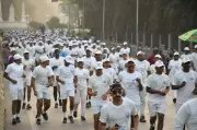 Mysuru's 'Run for Cleanliness' Draws Over 4,000 Participants, Including Sculptor Arun Yogiraj