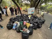 Nagpur Citizens Reclaim Amrai Road Green Belt in Massive Cleanup Drive