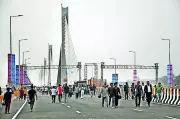 New Guwahati Bridge Becomes Social Hub, Vehicular Traffic Starts in March