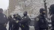 NYPD Officers Injured in Snowball Attack at Washington Square Park