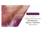 Oldzari.com Revitalizes Heritage by Giving New Value to Old Pure Zari Silk Sarees