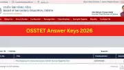 OSSTET 2026 Answer Keys Expected Today: Download Steps at bseodisha.nic.in