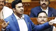 Parliament Erupts as BJP's Tejasvi Surya Calls UPA Era 'Lost Decade', Congress MPs Protest