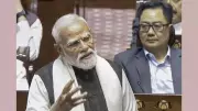 PM Modi Accuses TMC of Protecting Infiltrators, Congress of Hatred in Rajya Sabha