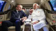 PM Modi's 'Car Diplomacy' Continues with French President Macron in Mumbai