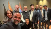 PM Modi's Lighthearted Moment: Selfie with 'Fauda' Cast During Israel Visit