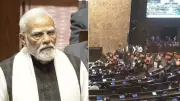PM Modi's Rajya Sabha Speech Sparks Walkout, MEA on Russian Oil, Bharat Taxi Launch