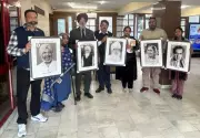 Portraits of 20 Eminent Writers and Scholars Grace Punjab Bhawan Walls in Delhi